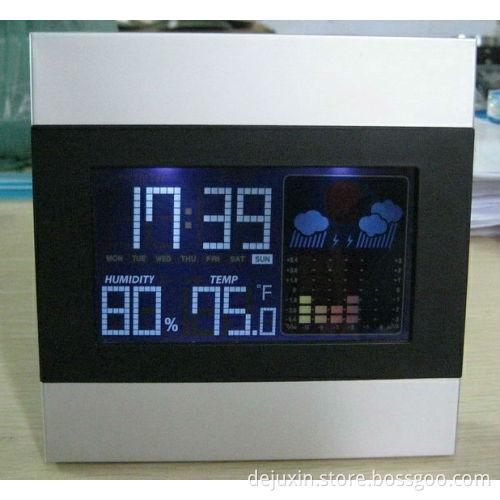 2015 factory supply big screen metal clock for promotional gift